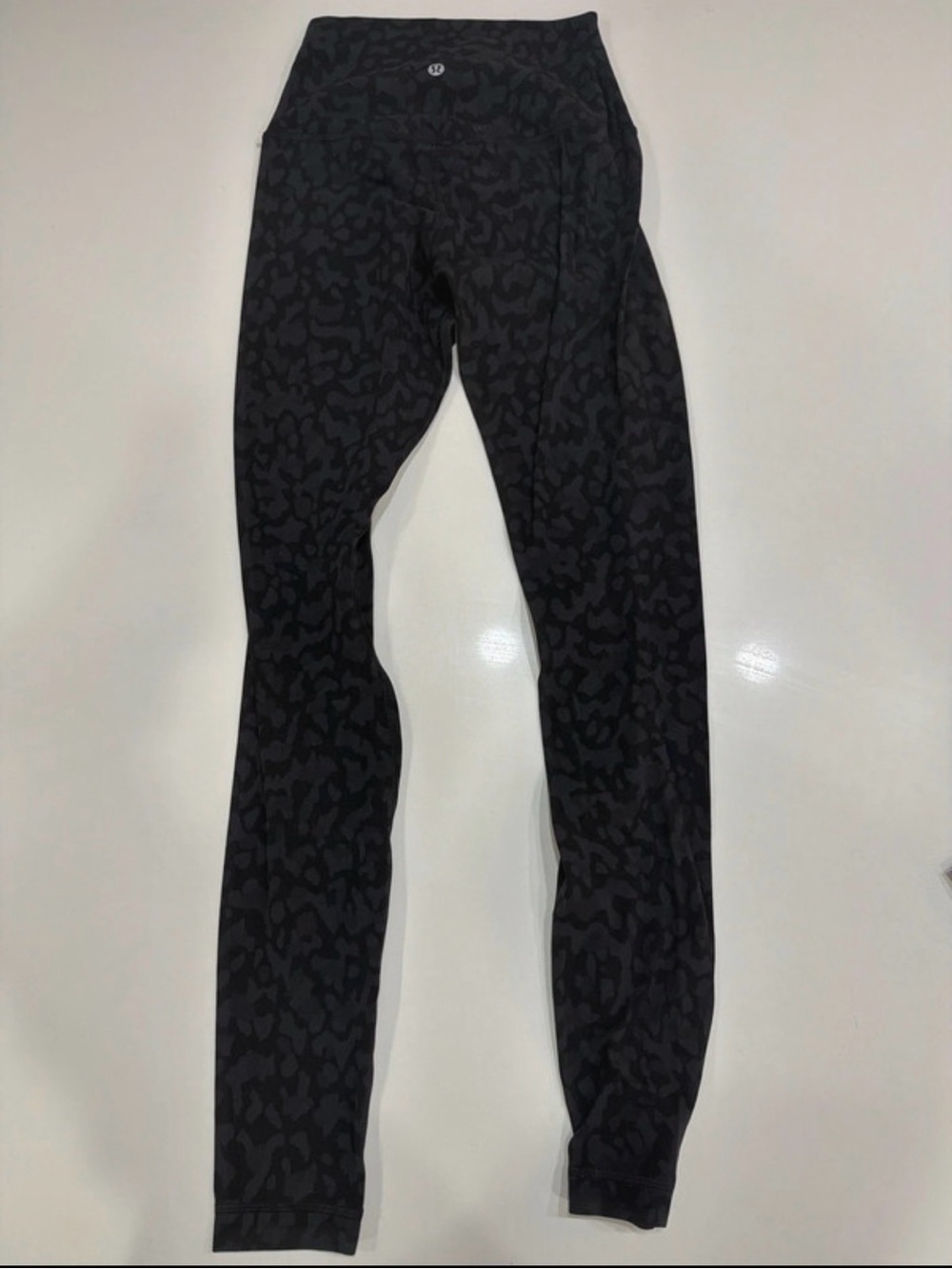 lululemon athletica Black Heathered Patterned Joggers